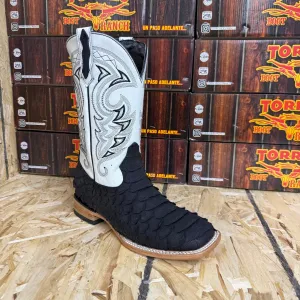 PITON JUMBO NEGRO MATTE TORRES BOOT