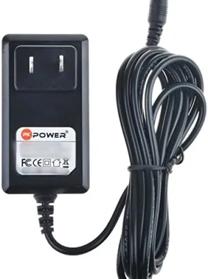 PKPOWER 6.6FT Cable AC/DC Adapter for O2-Cool Model: 1071 Portable 10 Indoor/Outdoor Cooling Fan 02-Cool Power Supply Cord Cable PS Wall Home Charger Mains PSU