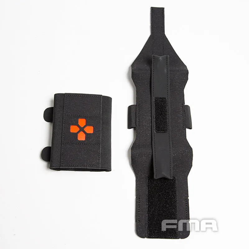 Pochette médicale FMA Micro Trauma Kit (IFAK), type B -Noir