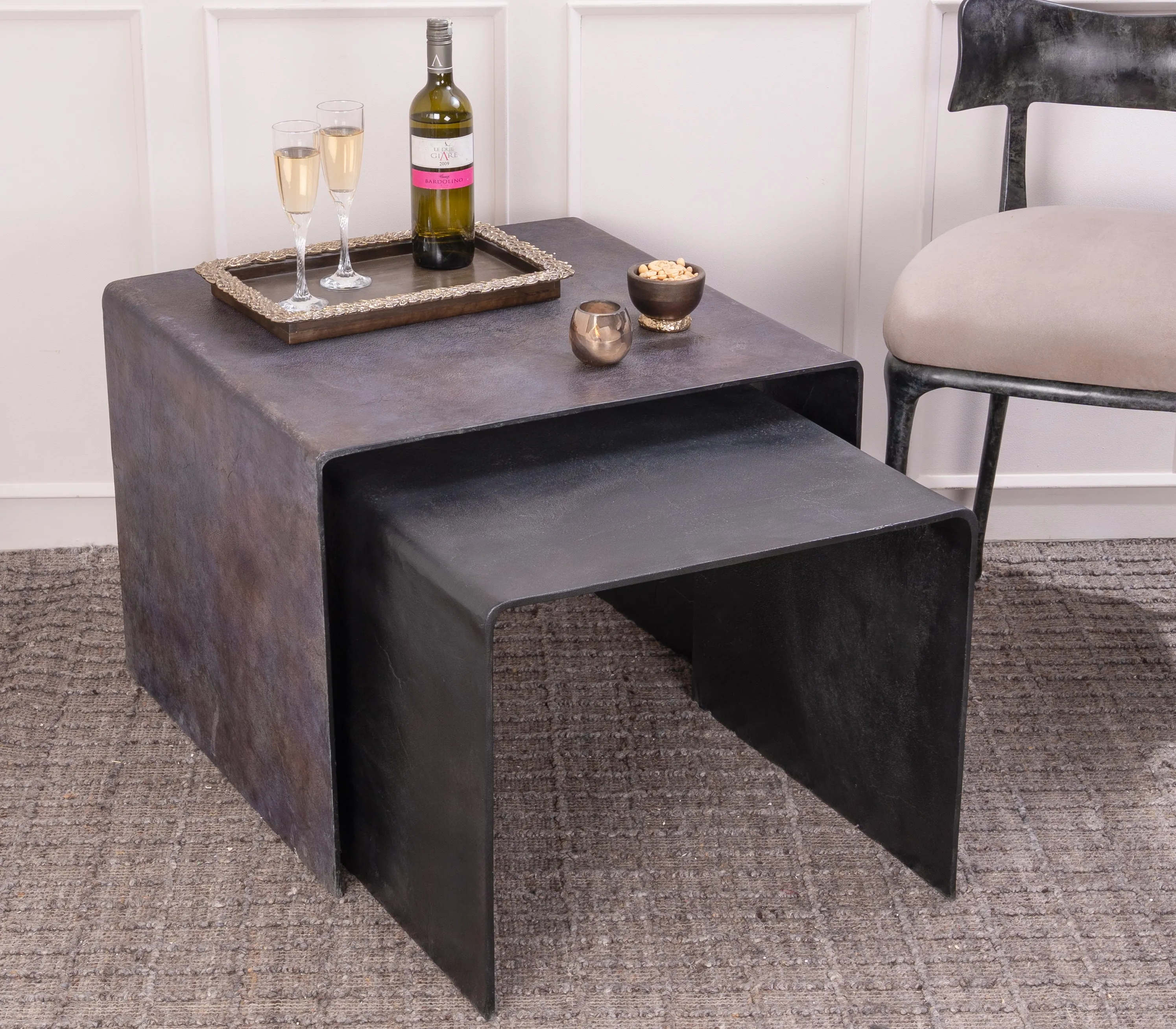 POLYGON END TABLE