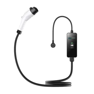 Portable 16A AC 220V 3.5kW EV Charger with 5M/10M Fast Charging Cable