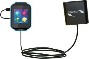Portable Emergency AA Battery Charger Extender Suitable for The KD Interactive Kurio Watch - with Gomadic Brand TipExchange Technology