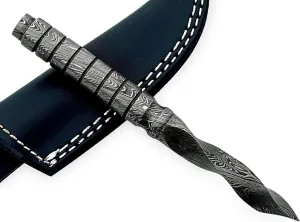 Poshland DG-03 Custom Handmade Damascus Steel- Classic Piece Of ART (DG-21)