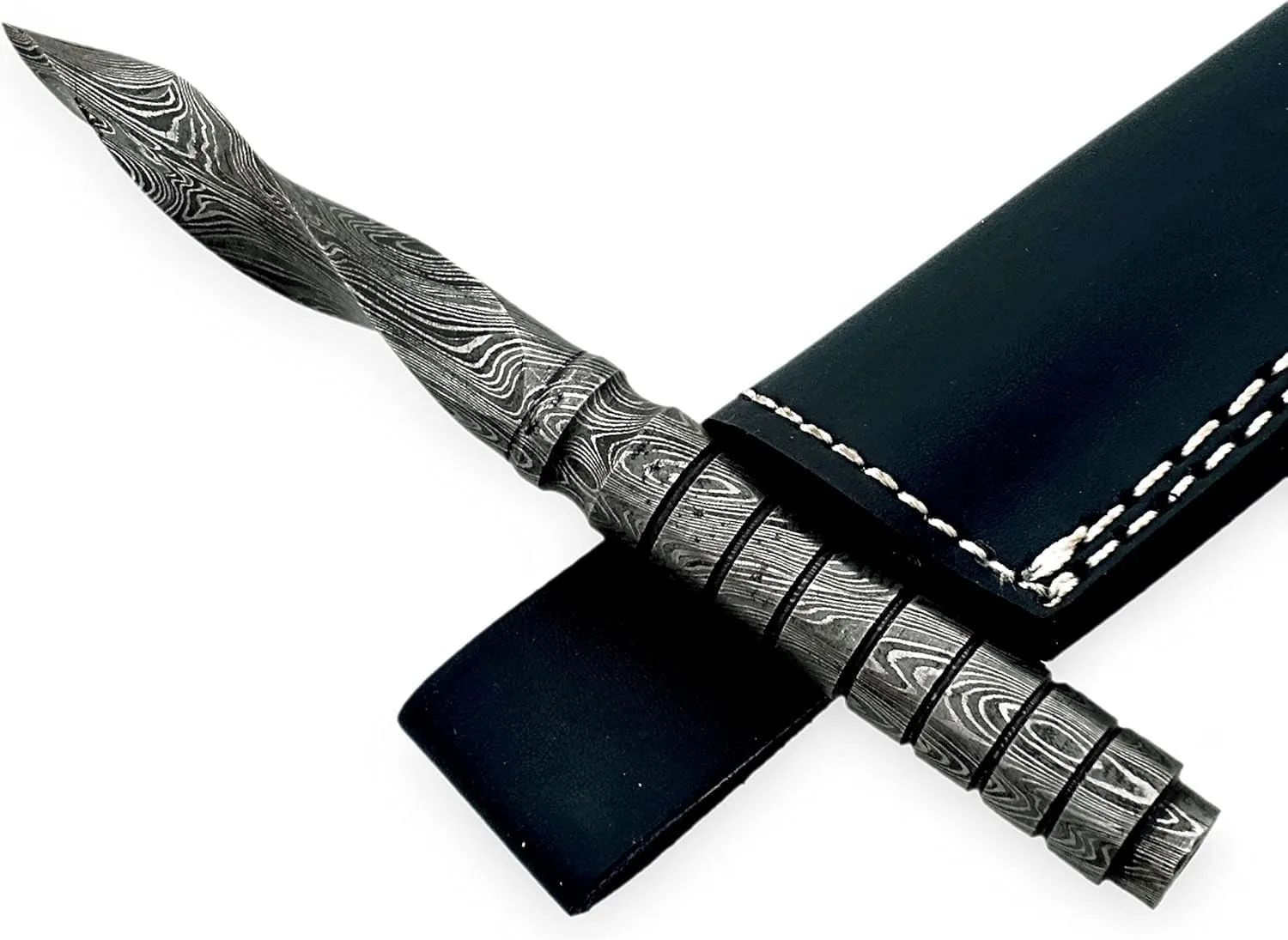 Poshland DG-03 Custom Handmade Damascus Steel- Classic Piece Of ART (DG-21)