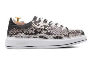 Precious leather sneakers