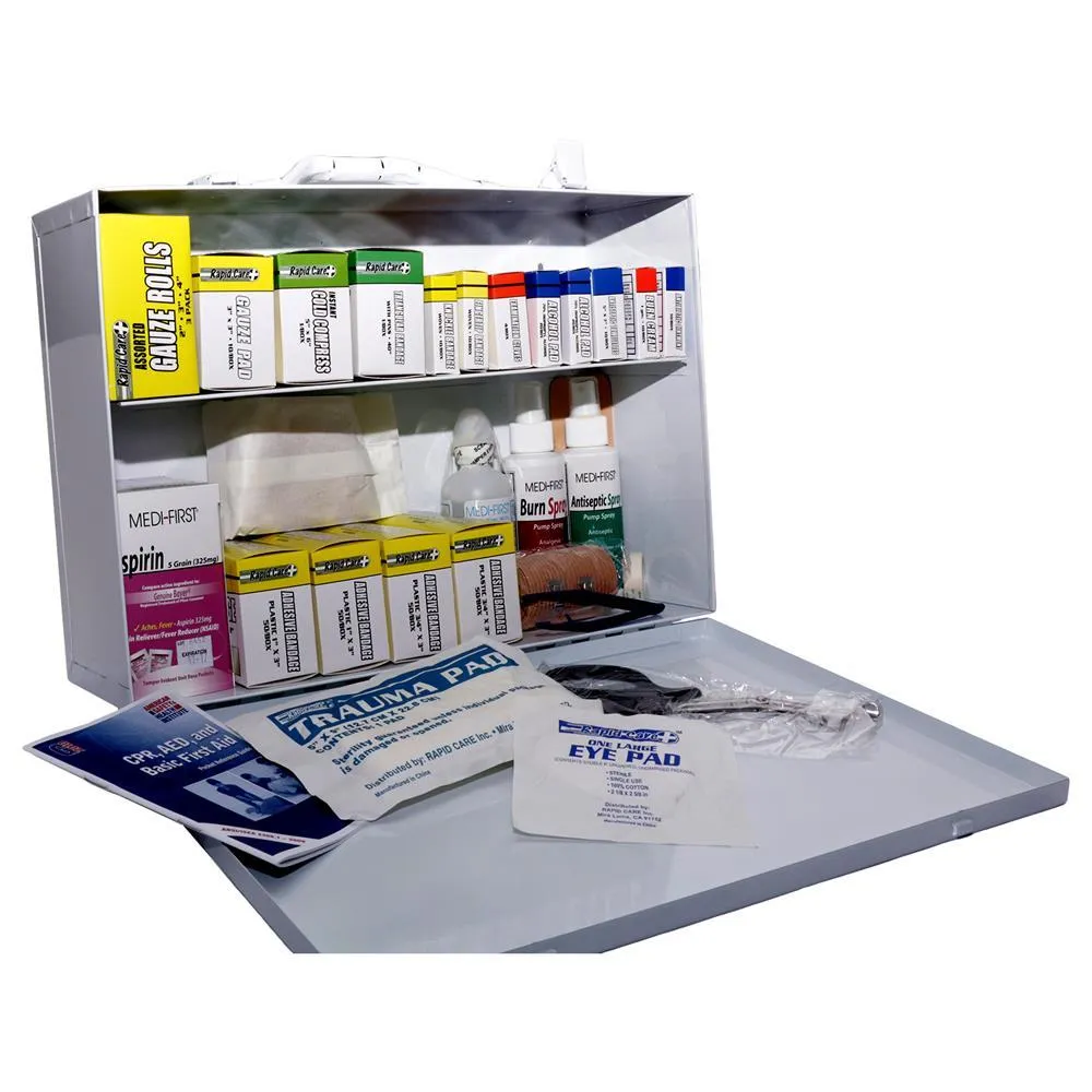 Premium First Aid Kit with Metal Box 1EACH