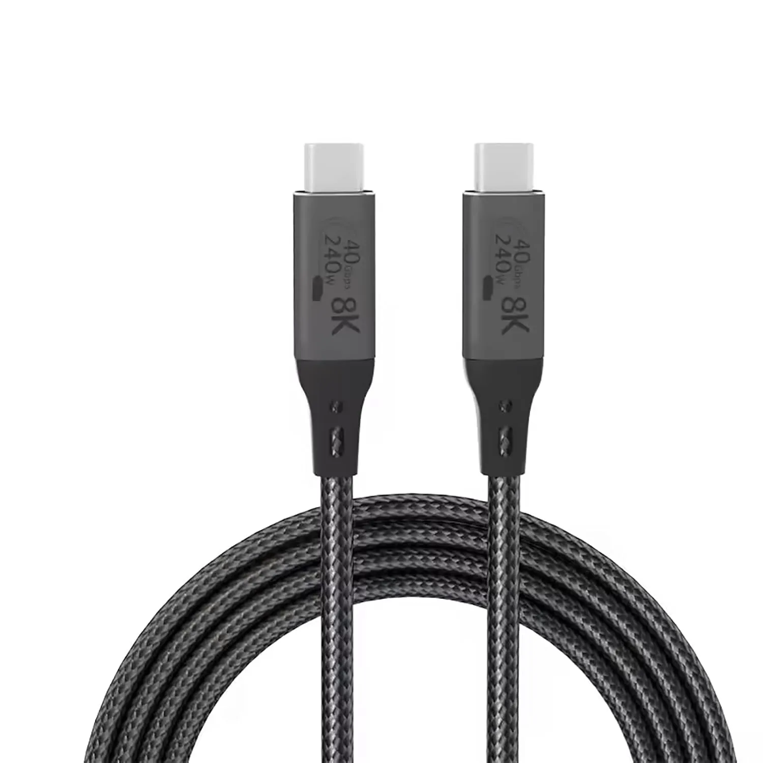 PRO USB4 USBC/PD 8K 240Watt Power Data Cable Compatible with Philips Georg Jensen TAJS30/00 Plus 40Gbps Thunderbolt 4 Super Hi-Speed Safe Certified Charging and Data Transfers! (5Ft/1.5M)