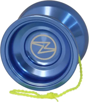 Proteus Professional Responsive Trick Aluminum Yoyo with Ball Bearing Axle for Kids with Extra String (Blue)