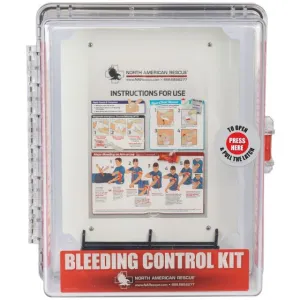 PUBLIC ACCESS BLEEDING CONTROL CLEAR WALL CASE