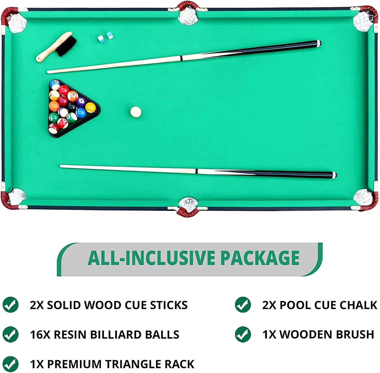 RACK Crucis 5.5-Foot Folding Billiard/Pool Table