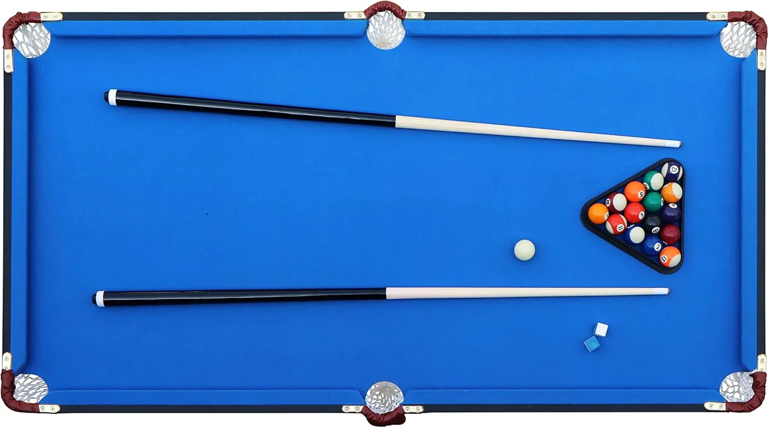 RACK Crux 55-inch Folding Billiard/Pool Table - Portable and Space-Saving Entertainment!