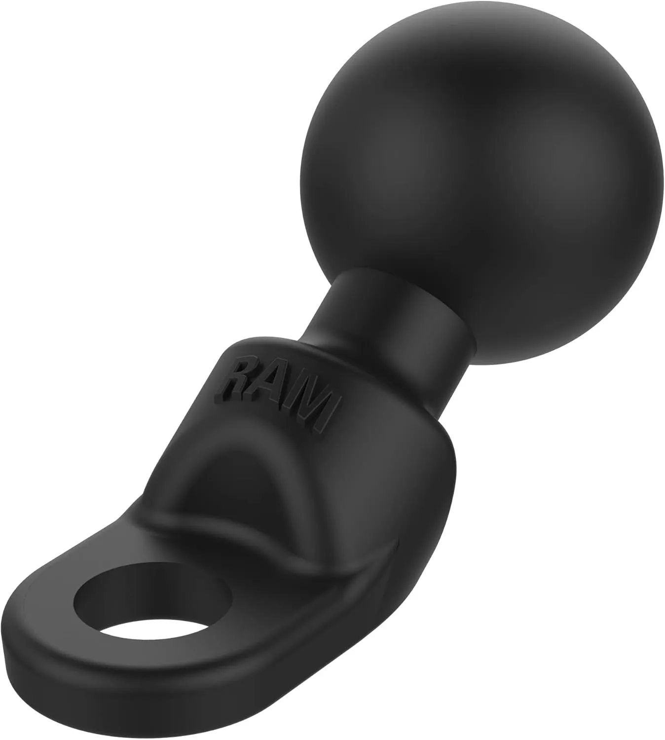 RAM Mounts RAM-B-272U 9mm Angled Bolt Head Adapter Ball Base with B Size 1" Ball