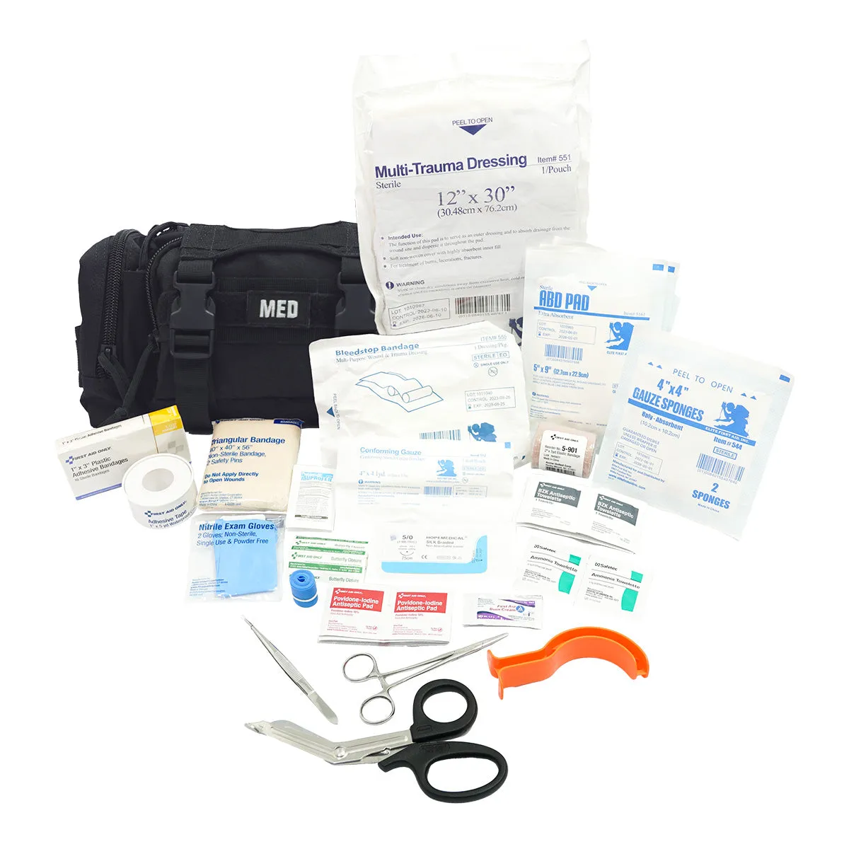 Rapid Response First Aid Bag - Black