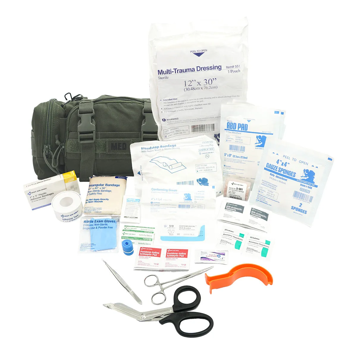 Rapid Response First Aid Bag - Olive Drab