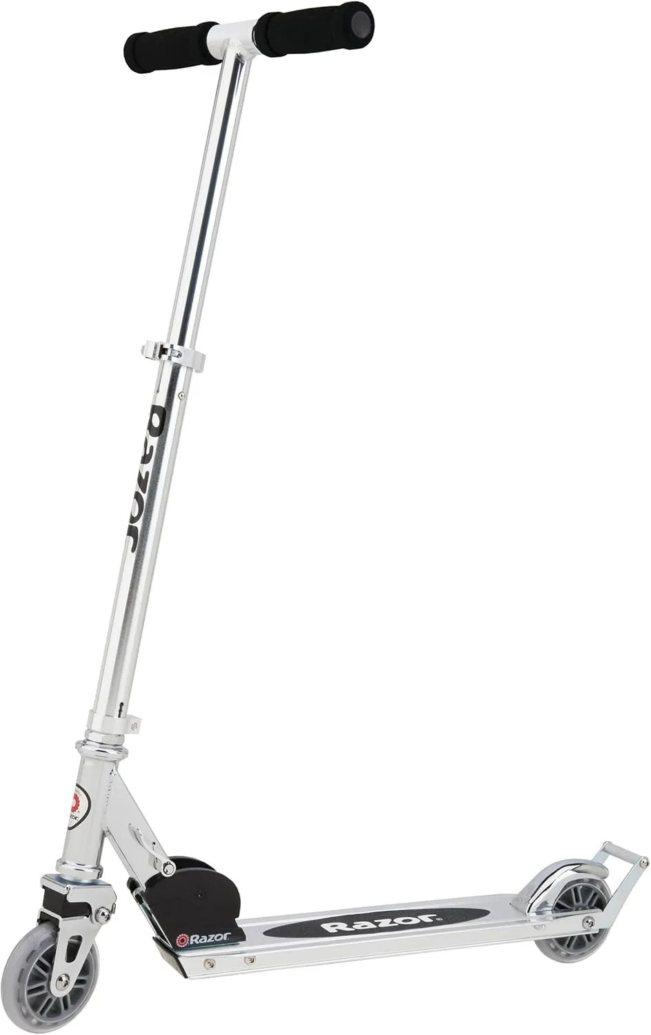 Razor AW Kick Scooter for Kids - Wheelie Bar, Lightweight, Foldable, Aluminum Frame, and Adjustable Handlebars