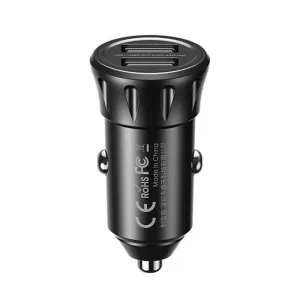 RCC236- 3 IN 1 Cables Car Charger (Black)