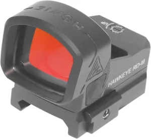 RD-III Red Dot Sight Shake Awake,1x30mm Open Reflex Sight for Pistols Optic with Picatinny Mount,Rugged Durable Aluminum Lightweight Waterproof