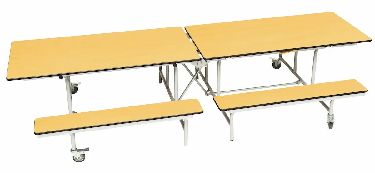 Rectangular Mobile Folding Bench Unit- Age Range 5-11