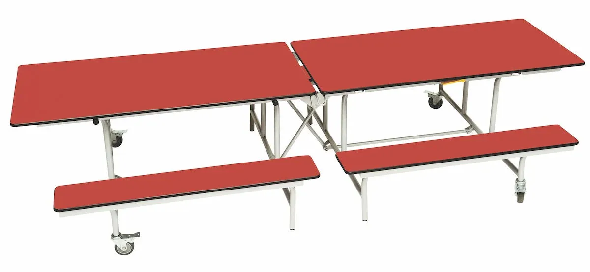 Rectangular Mobile Folding Bench Unit- Age Range 5-11