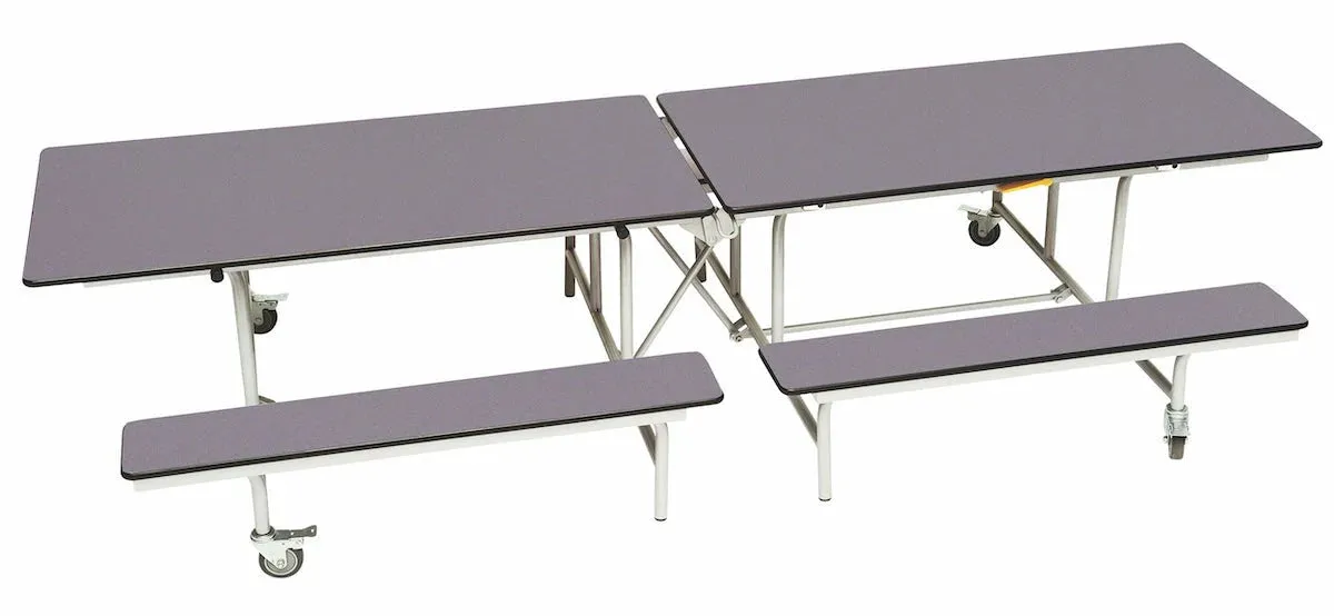 Rectangular Mobile Folding Bench Unit- Age Range 5-11