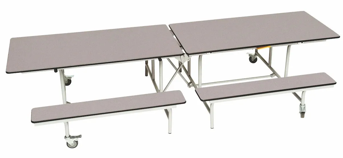 Rectangular Mobile Folding Bench Unit- Age Range 5-11