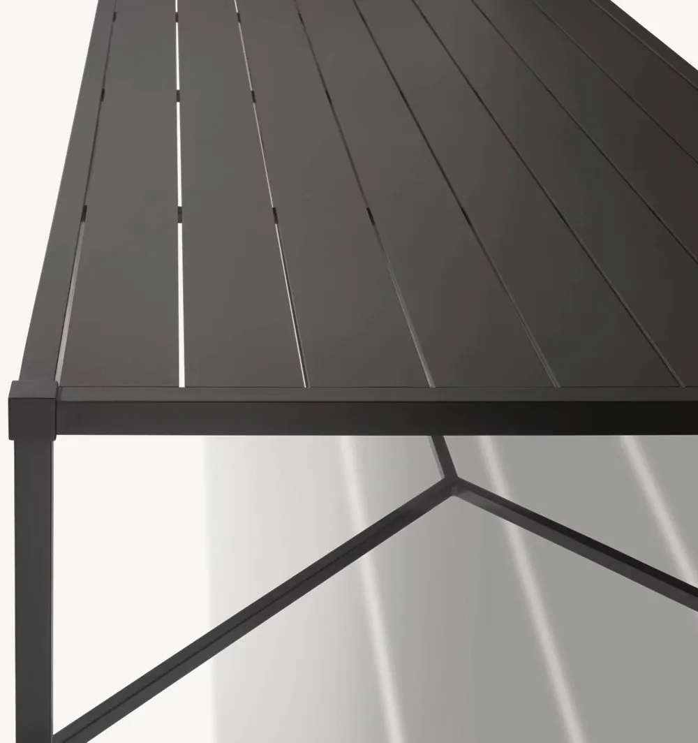 RH Trousdale Cast Aluminum Dining Table