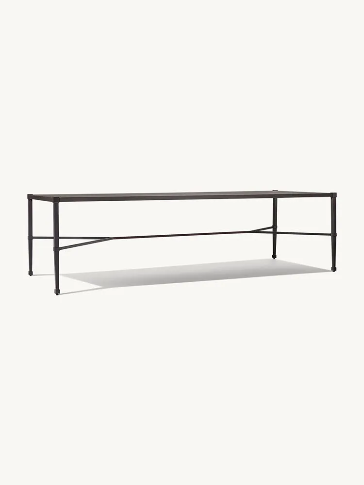 RH Trousdale Cast Aluminum Dining Table