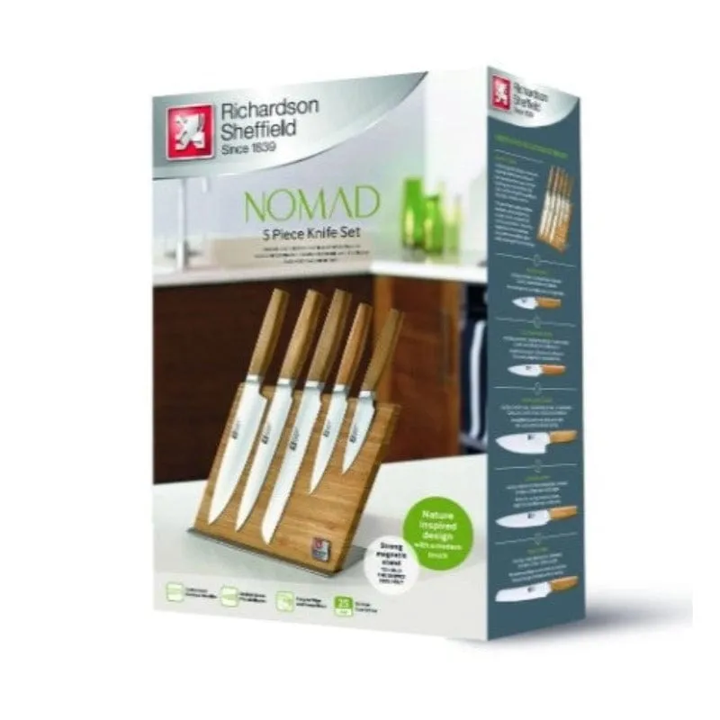 Richardson Sheffield Nomad Knife Set 5 Piece