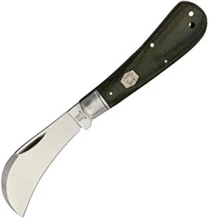 Rough Ryder Hawkbill Green Micarta RR1993