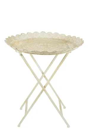 Round Folding Tray Table