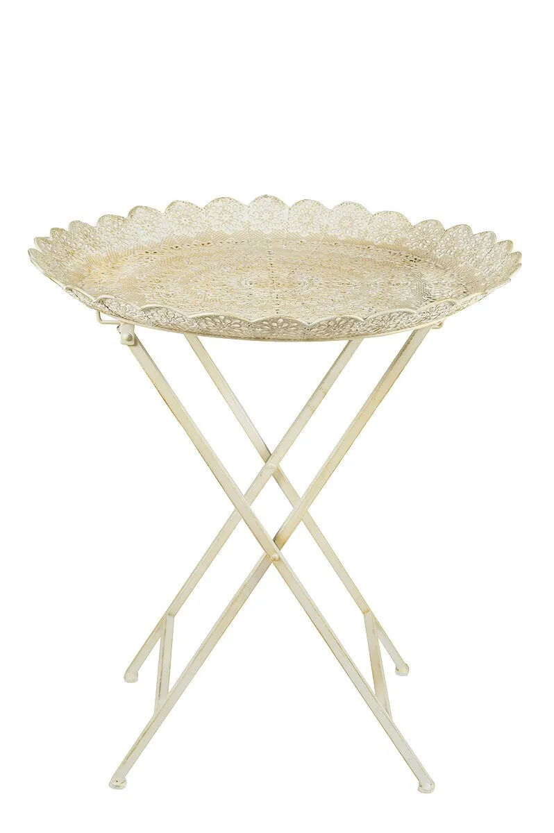 Round Folding Tray Table