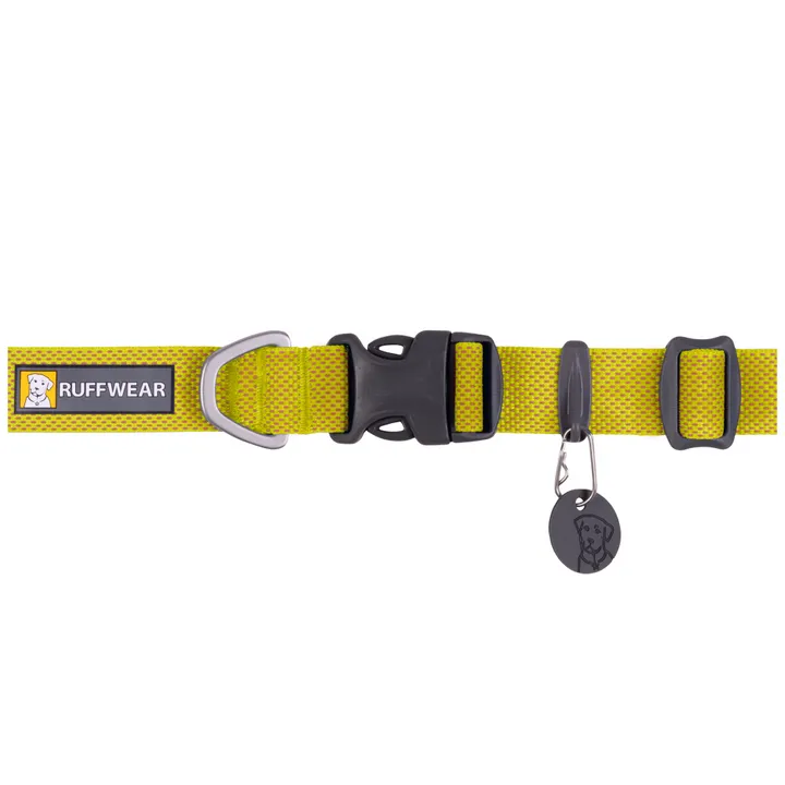 Ruffwear Hi  Light Lightweight Collar for Dogs Lichen Green
