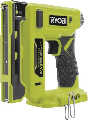 Ryobi 18-Volt ONE  Cordless Compression Drive 3/8 in. Crown Stapler (Tool Only) P317