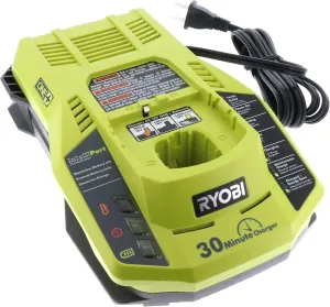 Ryobi P117 One  18 Volt Dual Chemistry IntelliPort Lithium Ion and NiCad Battery Charger (Battery Not Included, Charger Only)