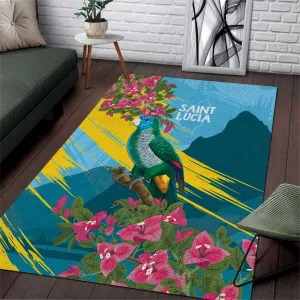 Saint Lucia Afro Area Rug Tropical Vibes LT7