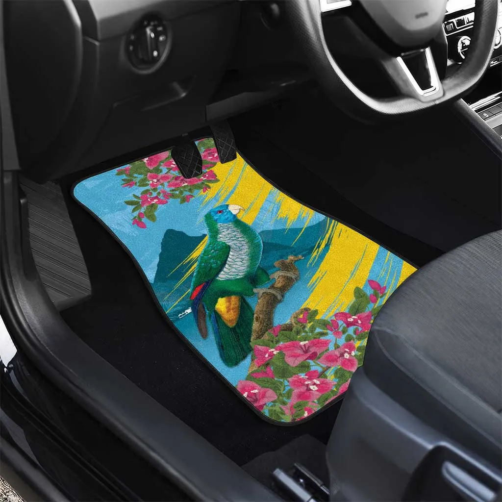 Saint Lucia Afro Car Mats Tropical Vibes LT7