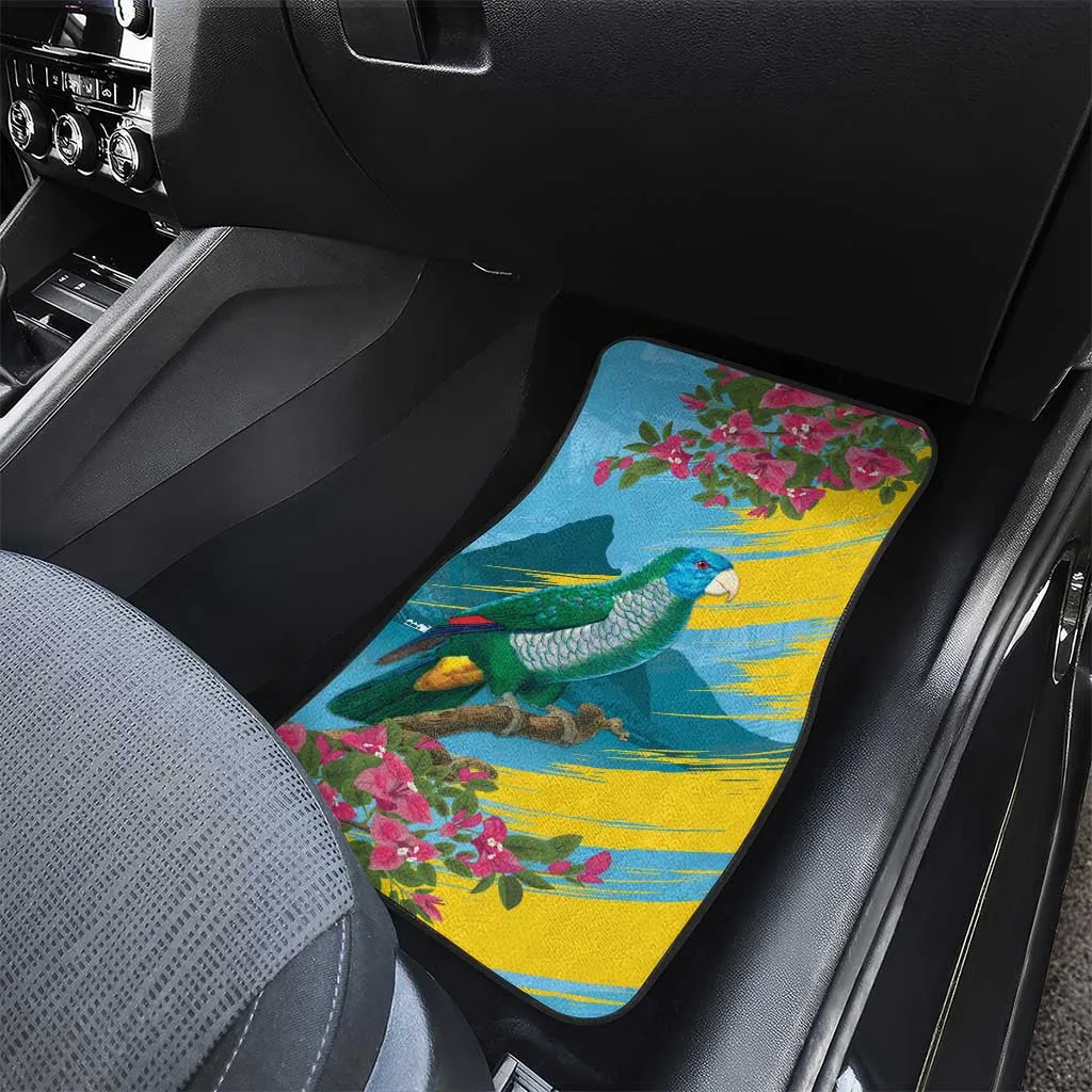 Saint Lucia Afro Car Mats Tropical Vibes LT7