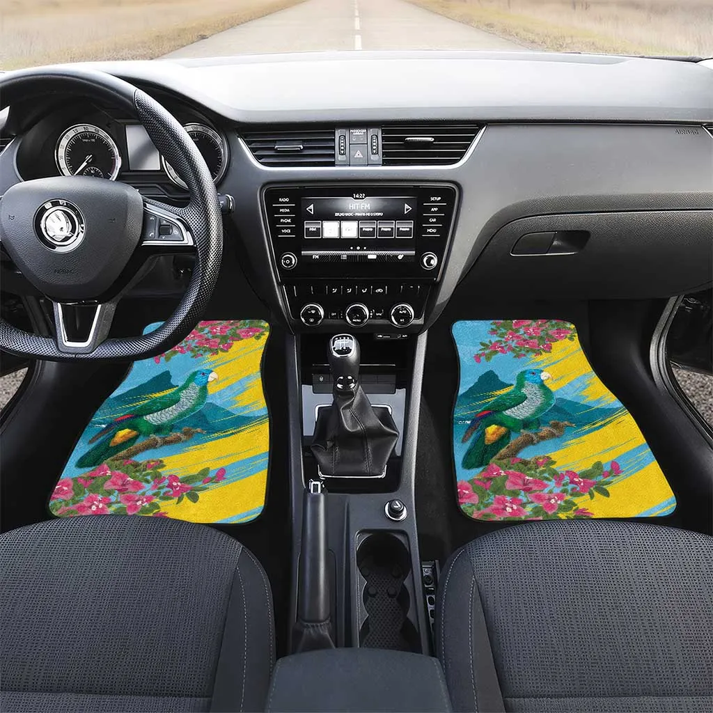 Saint Lucia Afro Car Mats Tropical Vibes LT7