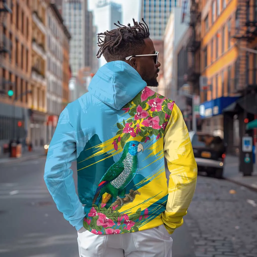 Saint Lucia Afro Hoodie Tropical Vibes LT7