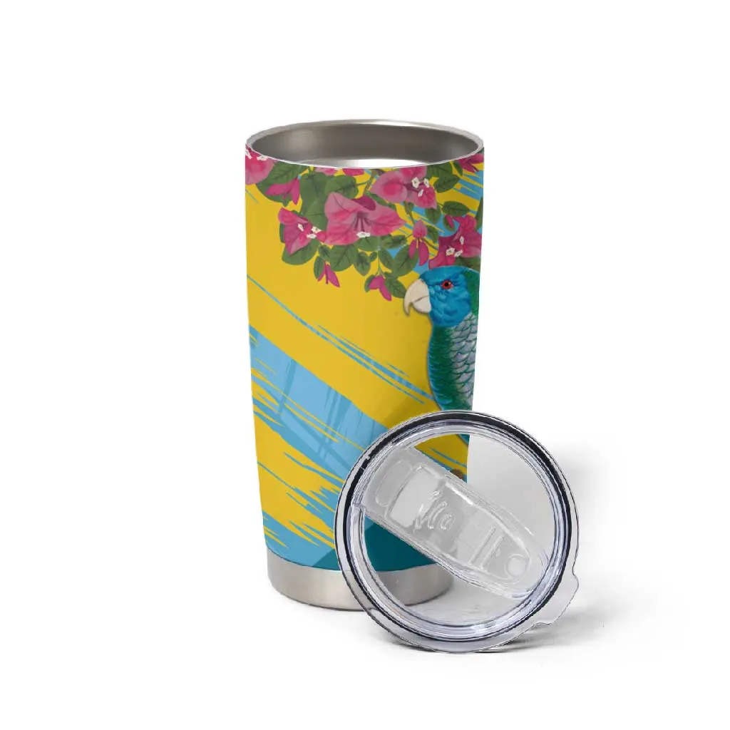 Saint Lucia Afro Tumbler Cup Tropical Vibes LT7