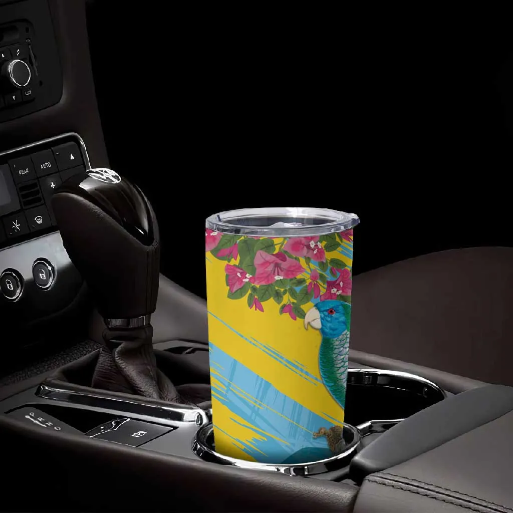 Saint Lucia Afro Tumbler Cup Tropical Vibes LT7
