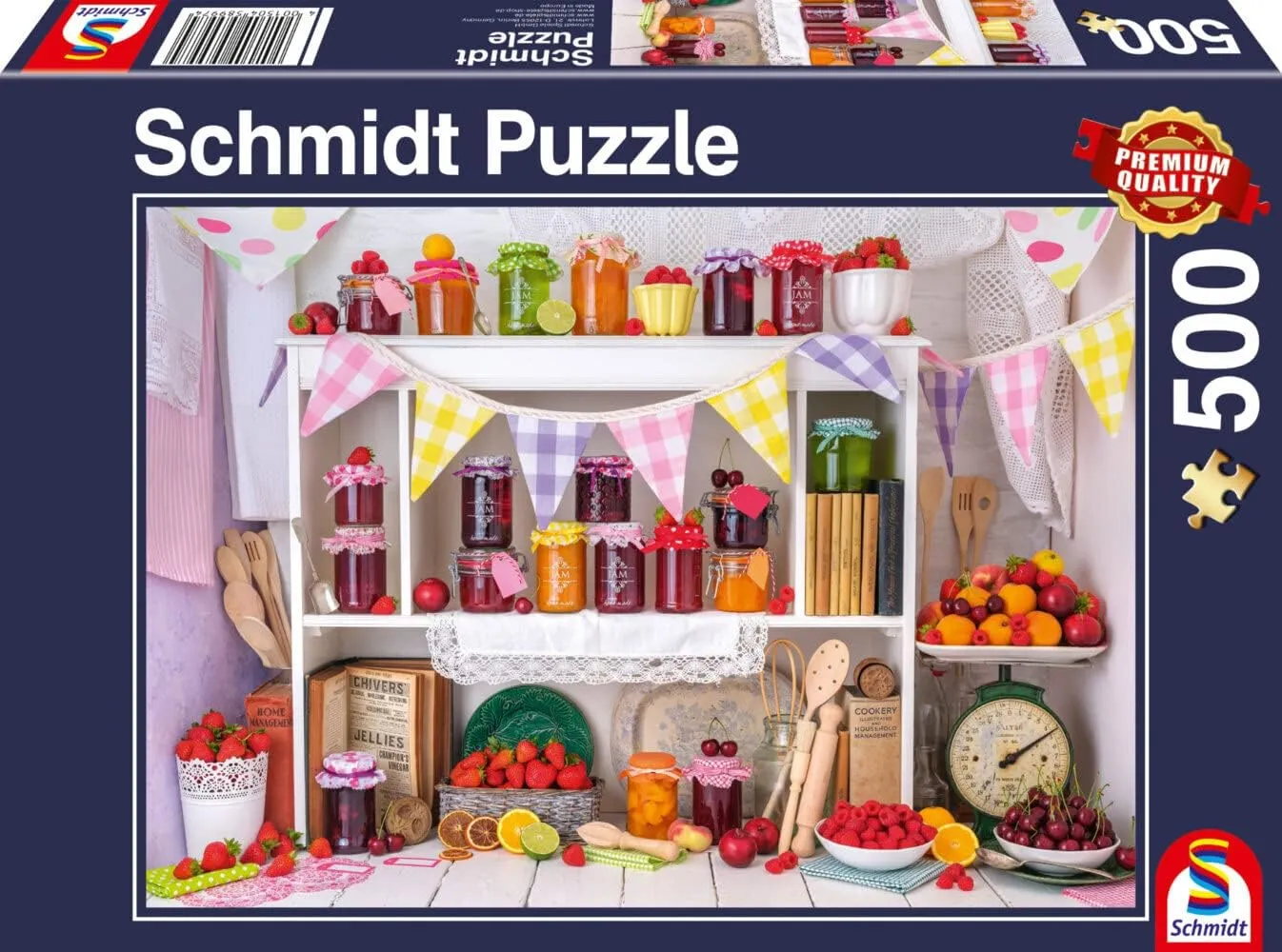 Schmidt Spiele | Jams & Marmalade (500pc) | Puzzle | Ages 10 