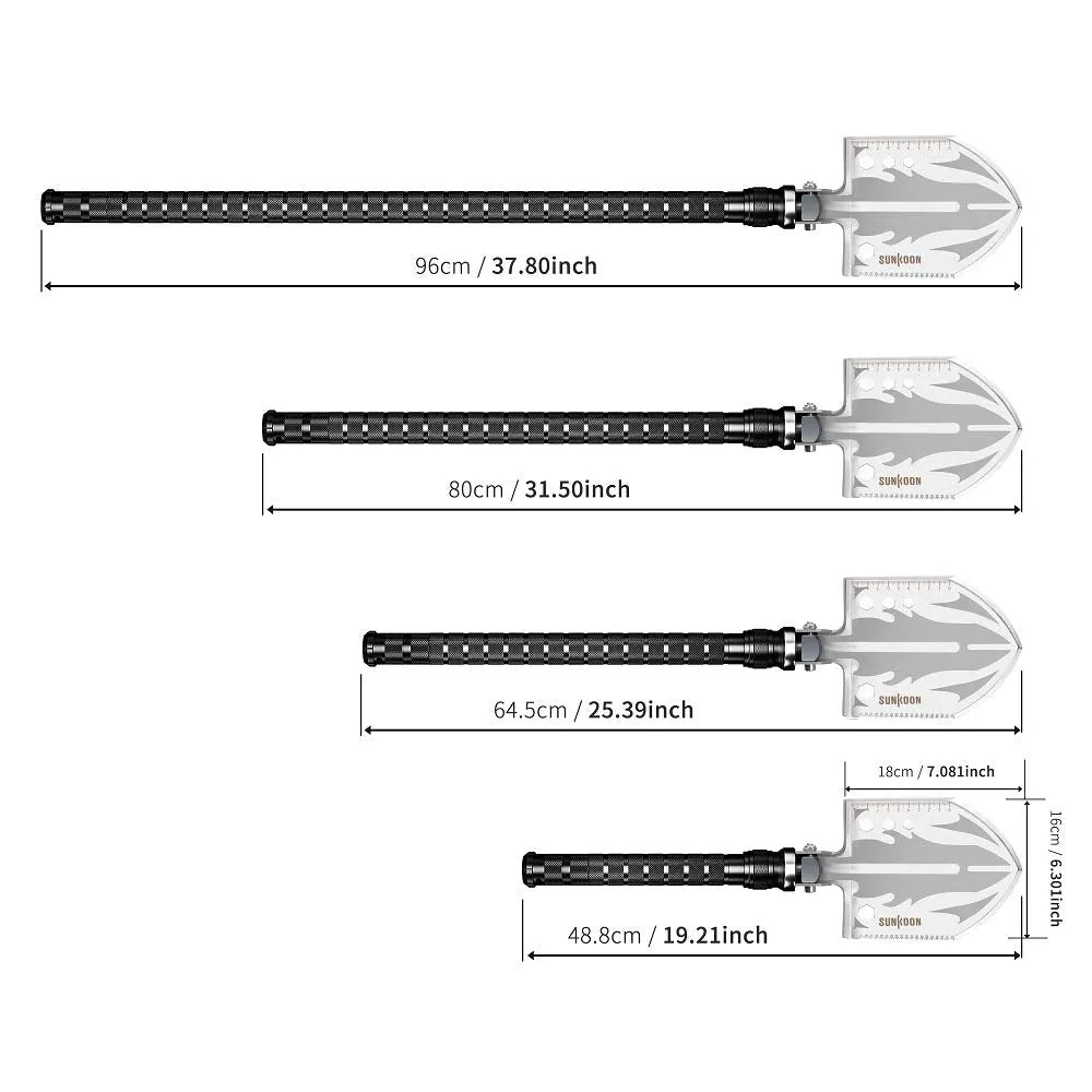 Shovel & Axe Set - 19.2" x 37.8"