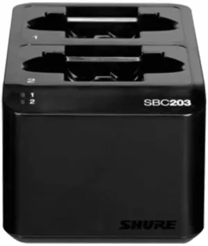 Shure SBC203-US Dual Docking Station for SLXD Transmitters and SB903 Battery