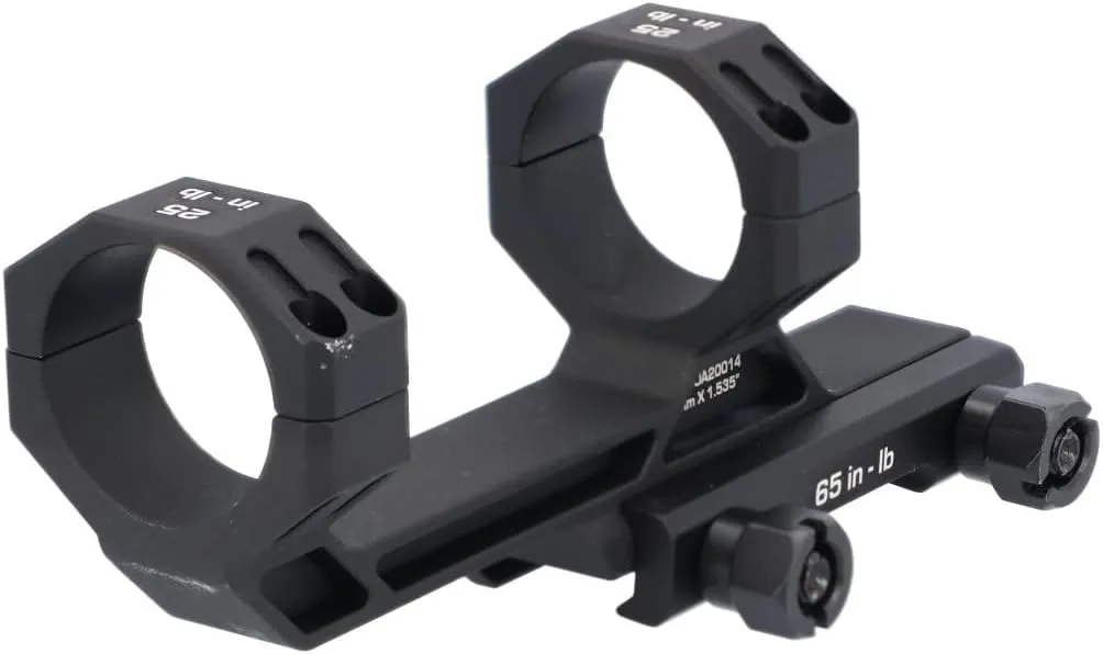 Sig Sauer Alpha MSR Strong Ductile Durable Reliable 7075-T6 Aluminum 1.535" High 0 MOA Cant M1913 Attachment Scope Ring Mount