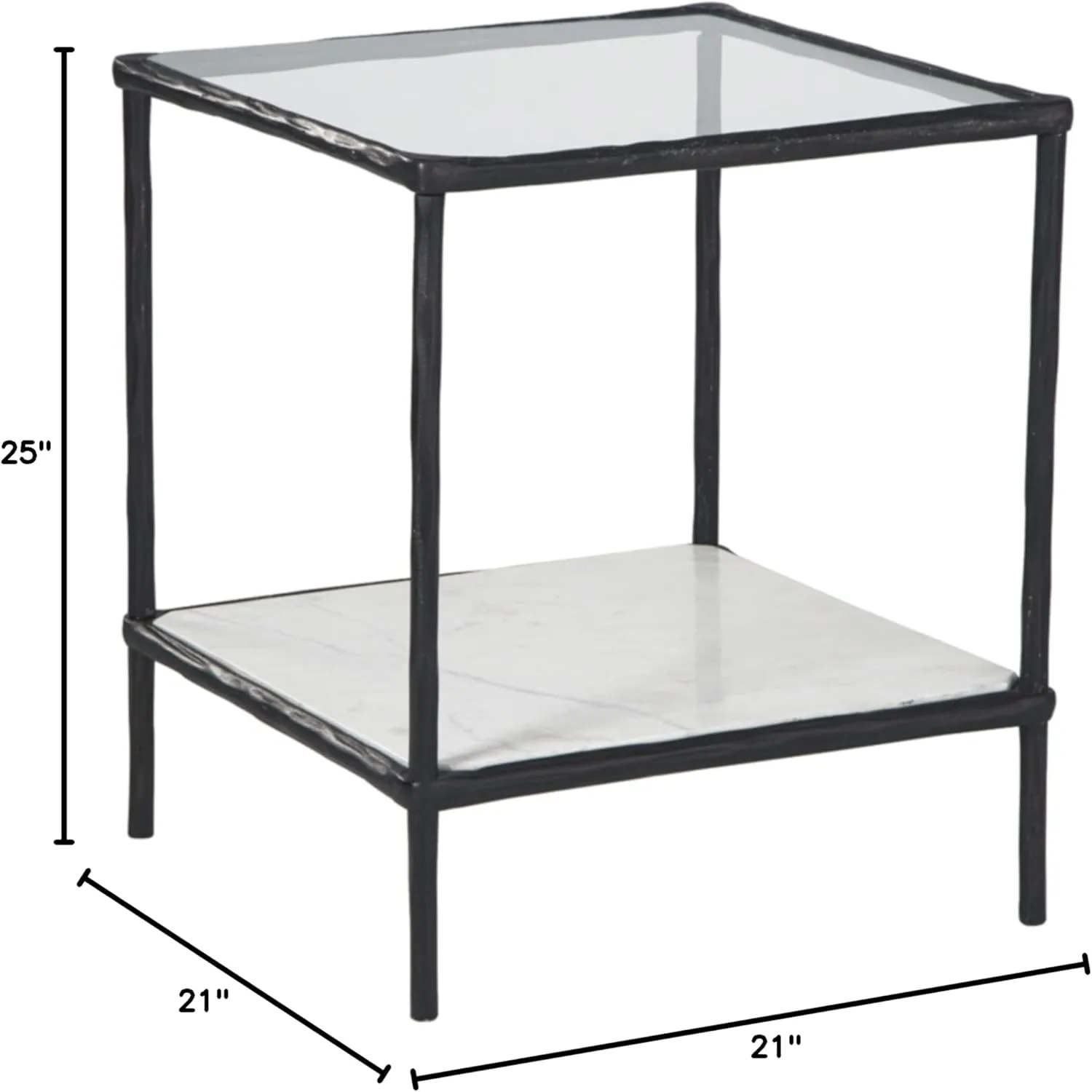 Signature Design by Ashley Ryandale Contemporary Accent Table, Antique Black