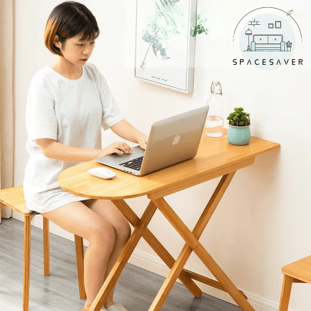 Simple Foldable Table (Dining Table)/Long rectangular table/Multifunctional Small Table for Dormitories, Homes with Small Spaces