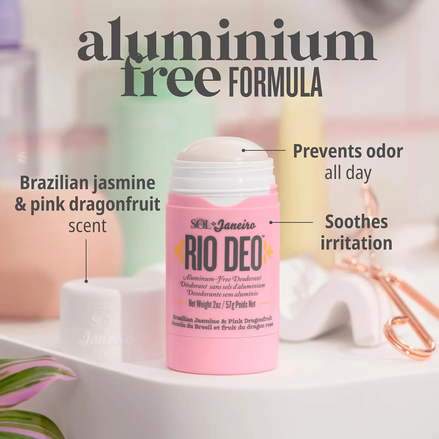 Sol de Janeiro Rio Deo Refillable Aluminum Free Deodorant