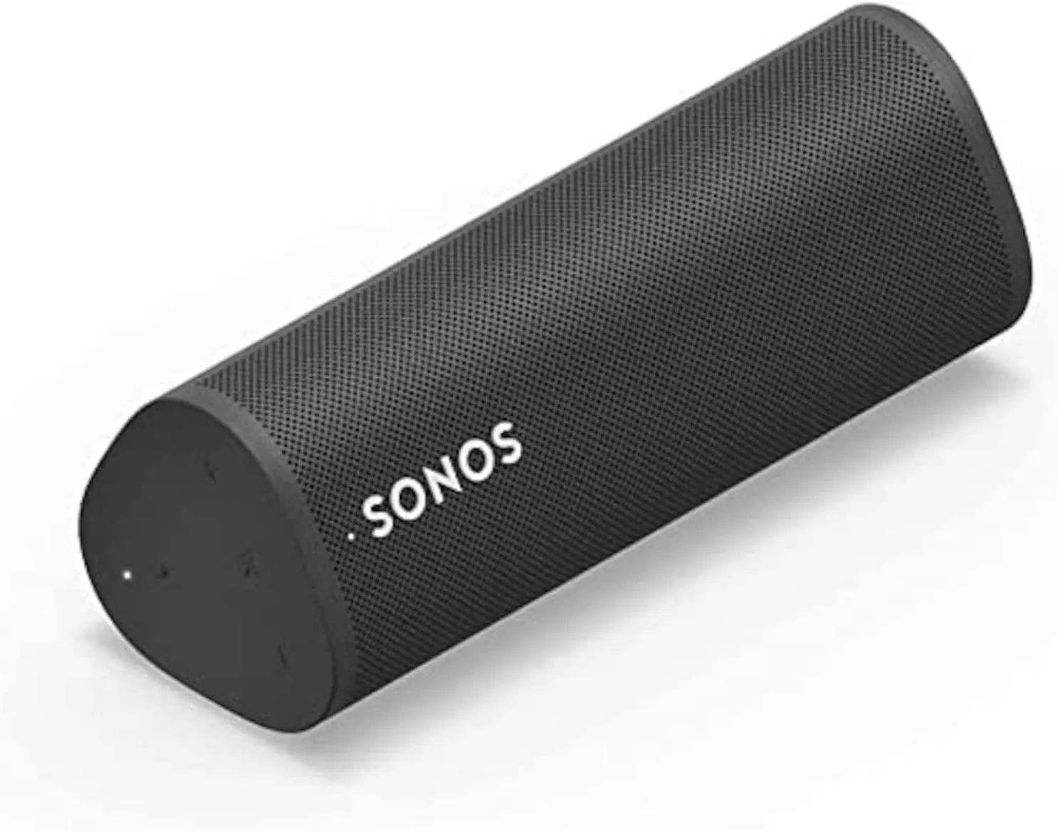 Sonos Roam and Wireless Charger Bundle - Black - Waterproof and Wireless Ultra Portable Bluetooth or WiFi Smart Speaker.