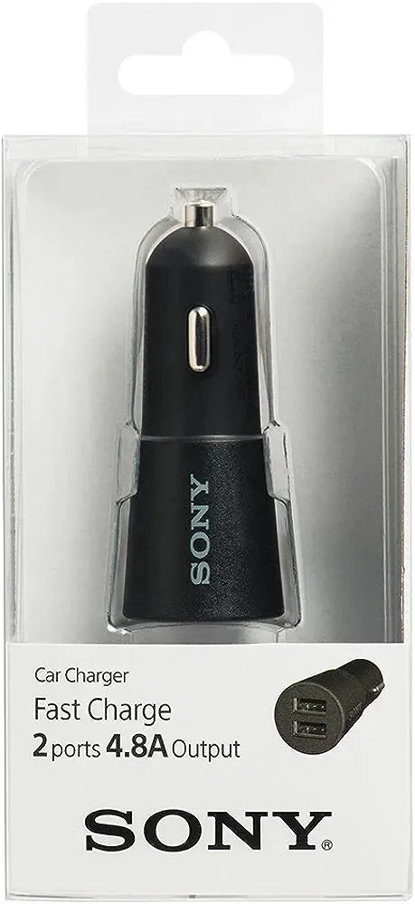 Sony Dual USB Port Fast Car Charger